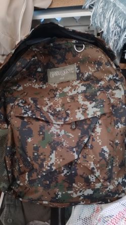 Eastwest camouflage backpack carrying bag new
