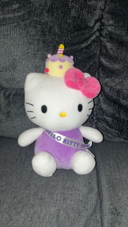 Hello kitty birthday plushie