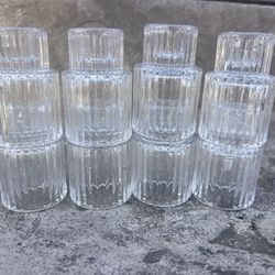 Glass Candle Stick Holder