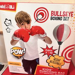 Whoobli Punching Bag for Kids Incl Boxing Gloves | 3-10 