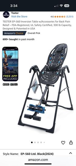 TEETER Inversion Table