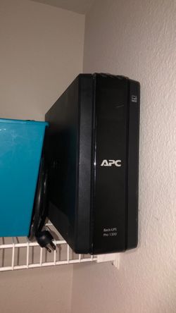 APC Back-UPS Pro 1300 UPS Battery Backup