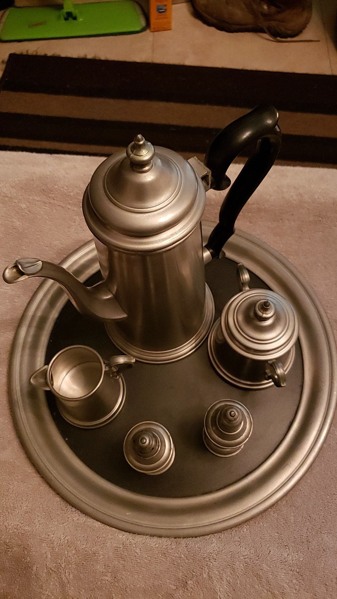 International Pewter tea/ coffee set