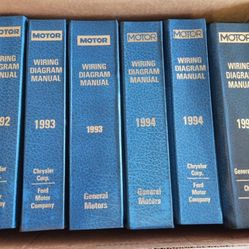 General Motors Wiring Diagram Manuals (Set Of 11)