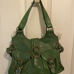 ‘ALDO’ Dark Kelly Green Purse