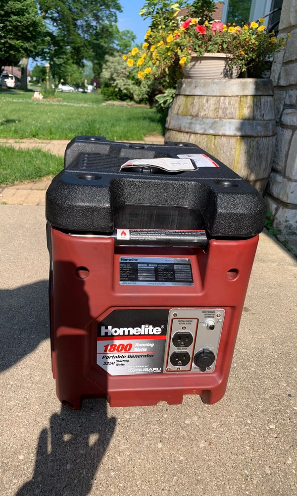 Homelite Portable Generator 2250 Starting watts for Sale in Skokie, IL