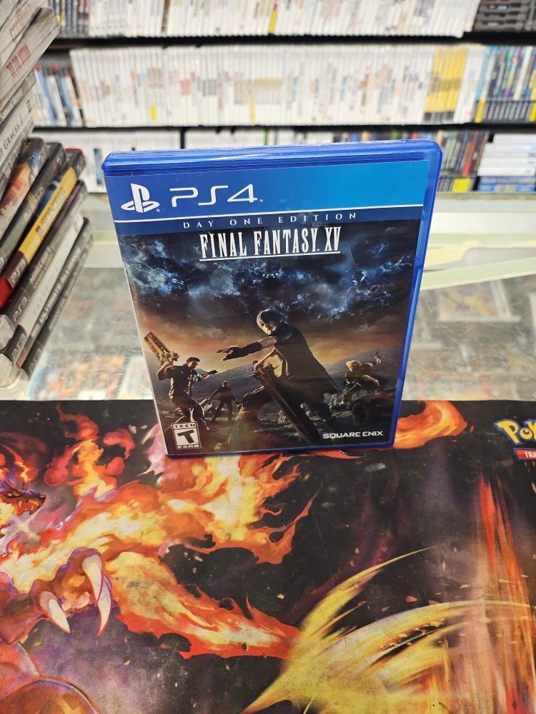 Final Fantasy XV Day One Edition Playstation 4 PS4 Tested Complete CIB