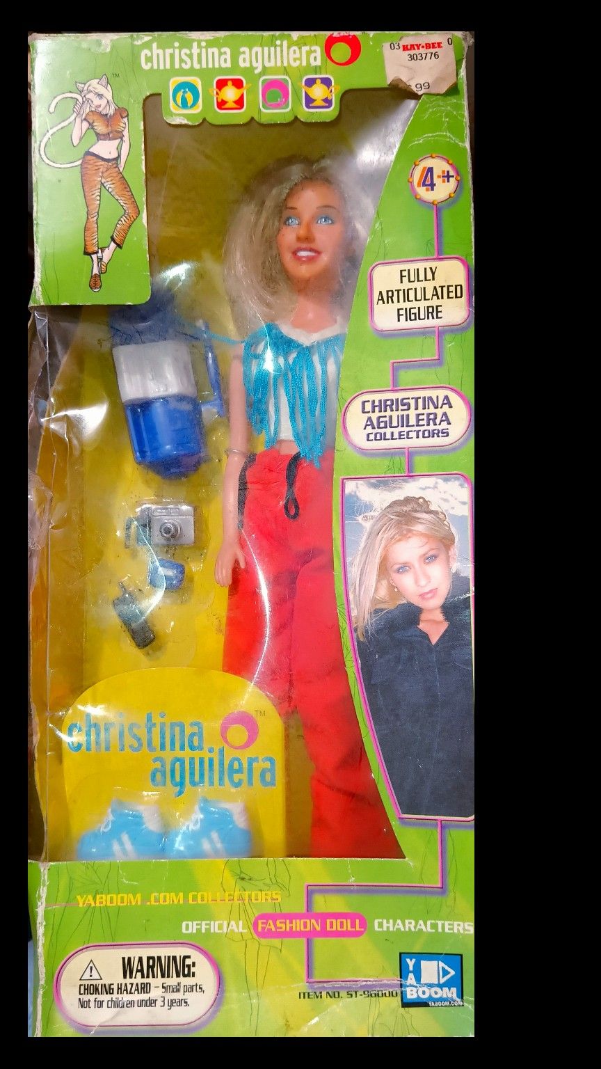 Pop Star Christina Aguilera Doll
