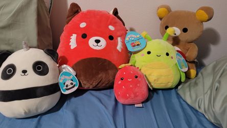 Squishmallows Cici, Kayce, Scarlet, Pilar