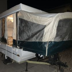 2002 Coleman Pop Up Camper Heat Electric Trailer