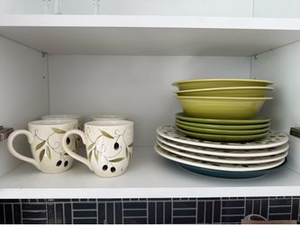 Dining set - plates bowls and mugs