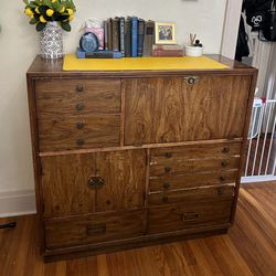 Mid-Century Barbados by Drexel Campaign Inspired Desk