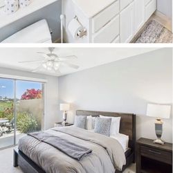 King Size Bedroom Set/ King Size Mattress And Box Springs