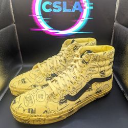 VANS X Peanuts Sk8-Hi Yellow