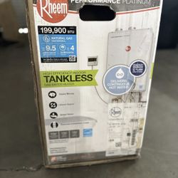 RHEEM TANKLESS WATER HEATER INTERIOR 9.5 GPM -199,900 BTU #ECOH200DVLN-2