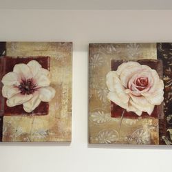 Roses Canvas Art Set