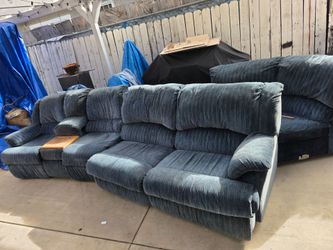 Sectional couch and dining set