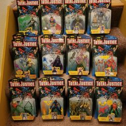 TOTAL JUSTICE ACTION FIGURES!