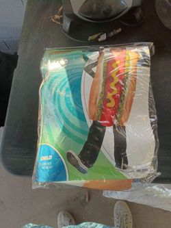 Child size hot dog costume