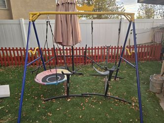 Free kids swing set only