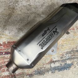 BMW KTM Slip On Muffler Titanium 