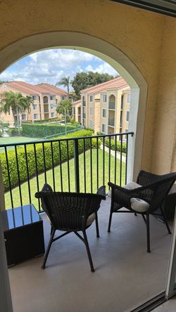 Balcony furniture set