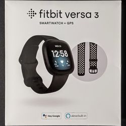 Fitbit Versa 3 Bundle (Brand New)