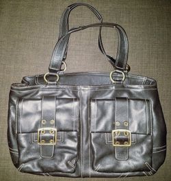 Dark Brown Wilson Leather Hand Bag