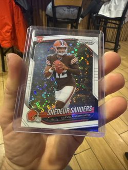 2026 Prizm Shaduer Sanders Rookie Card Disco