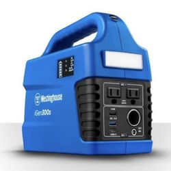 Westinghouse 600-Watt Pure Sine Wave Lithium-lon Portable Power Inverter, LED Display, & Flashlight