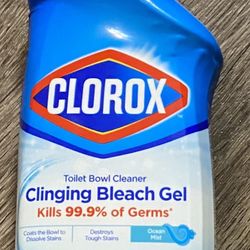 Clorox Clinging Bleach Gel Toilet Bowl Cleaner