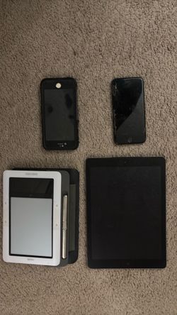 iPad and iPhone 6  not working broken