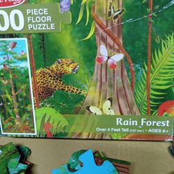 Melissa & Doug  100 Piece Rainforest Floor Puzzle 