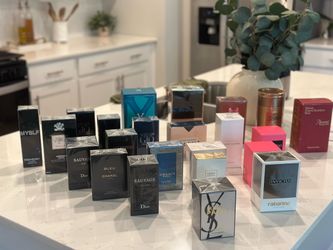 I sell designer and niche perfumes for men and women.
