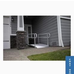 EZ ACCESS GATEWAY 5 FEET LONG BY 3 FEET WIDE ALUMINUM PORTABLE DOORWAY WHEELCHAIR RAMP BRAND NEW