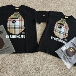 Bape Burberry Shirt