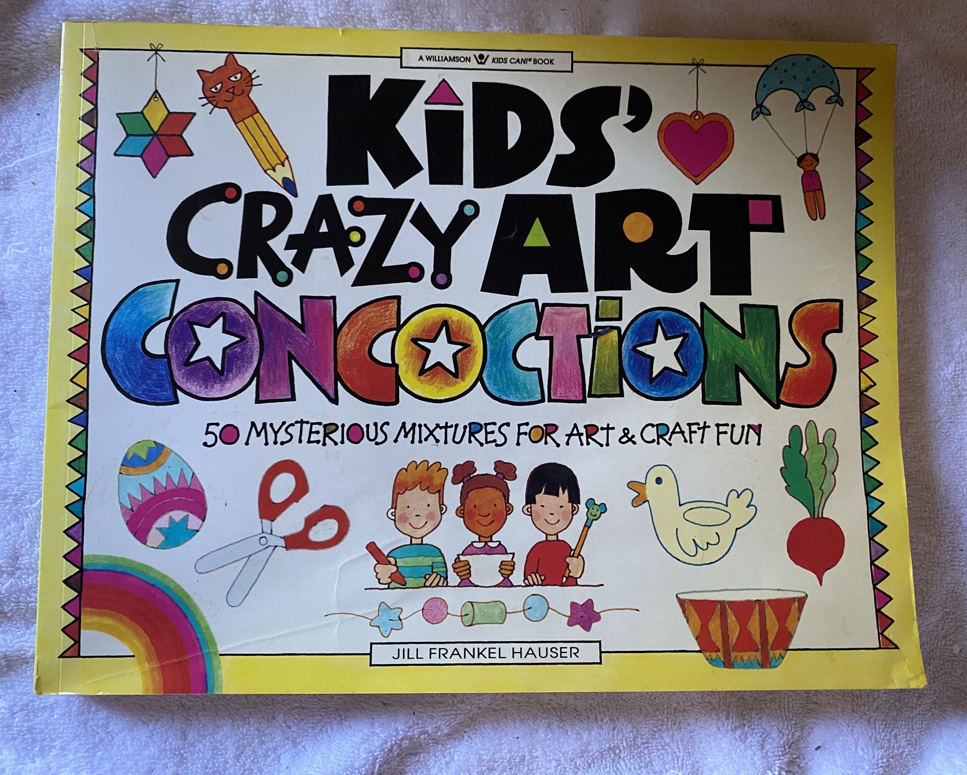 Like New Kids Crazy Art Book $5