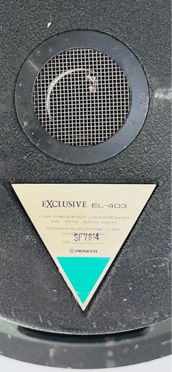 Pioneer Exclusive EL 403 Loud Speakers
