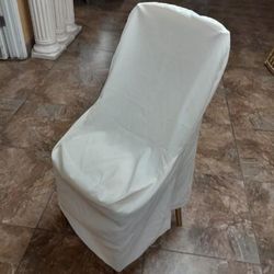 White cover chairs 