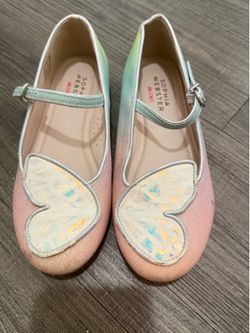 Girls butterfly shoes
