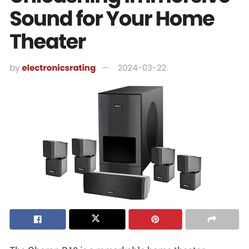 Home Theater System 