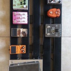XL Wood Pedalboard For Effects Pedals - pedals not included JHS MXR EHX Strymon wampler boss Earthquaker