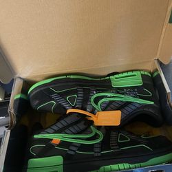 Nike Off White Green Strike New