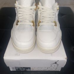 Jordan 4 Retro Metallic Gold