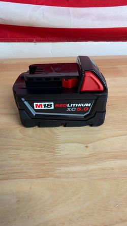 New Milwaukee M18 XC5.0 Battery