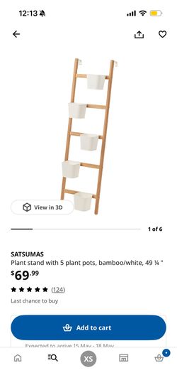 ikea satsumas plant stand