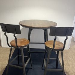 High Top Table And Chairs