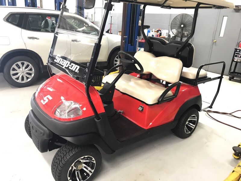 New snap on golf cart