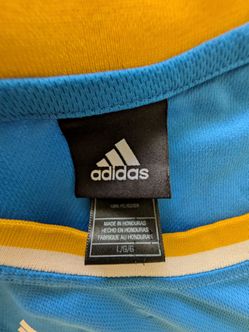 Adidas UCLA Blue & Gold Basketball Jersey - Number 1