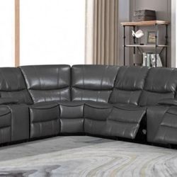 Madrid Reclining Sectional $1299 With Easy Finance